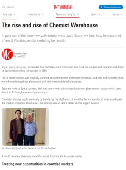 The rise and rise of Chemist Warehouse